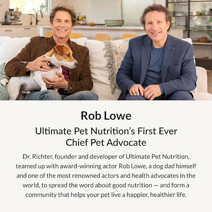 ULTIMATE PET NUTRITION Nutra Complete Freeze Dried Raw Dog Food, Veterinarian Formulated with Antioxidants, Prebiotics & Amino Acids (3 Pound, Chicken)