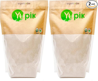 Yupik Organic Ground Date Powder (Meal), 2.2 lb, Non-GMO, Vegan, Gluten-Free (Pack of 2)