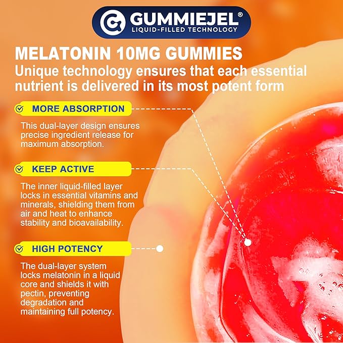 2 Pack Sugar Free Melatonin Gummies 10mg 20mg Magnesium Glycinate Melatonin for Adults, Ashwagandha, L-Theanine, B6, B12, Lemon Balm and Chamomile for Deep Relaxation, Antioxidant, Vegan,120 Day