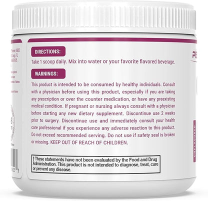 PEScience Complete-GI Gut Health Powder, Probiotics for Women and Men, Digestive Enzymes, Prebiotic Fiber, L Glutamine, Pepzin GI Zinc Carnosine, Unflavored, 30 Servings