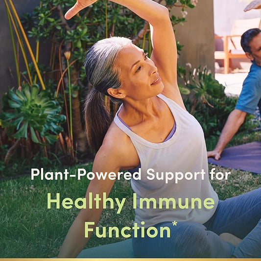 Nature's Bounty Mushroom Complex for Immune Support, Featuring Shiitake, Maitake and Reishi Mushroom – Health Supplements, 60 Capsules