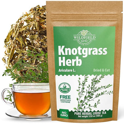 3.5 oz. Common Knotgrass Herbal Tea (Polygonum Aviculare) - 100g Pigweed Herb Tea