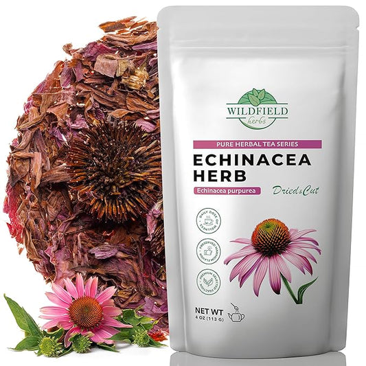4 oz. Dried Echinacea Herb Herbal Tea (Echinacea purpure) - 113g Equinácea Herb Tea