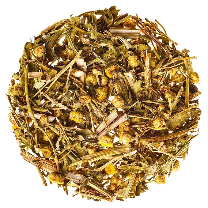 1.8 oz. Pishma Tea Tansy Flowers Herbal Tea (Tanacetum Vulgare L.) - 50g Dried Cut Tansy Flowers Herb