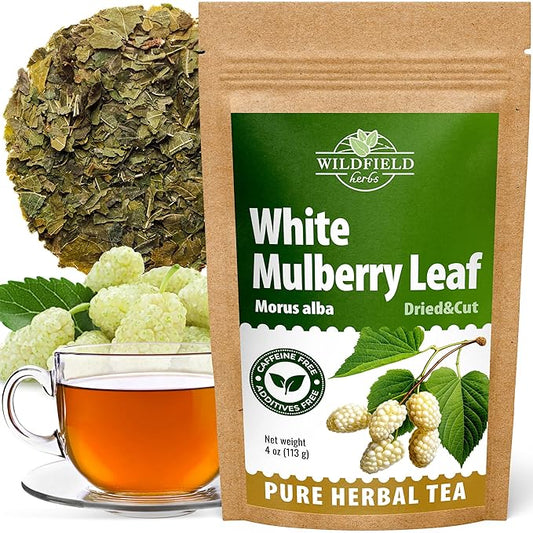 4 oz. White Mulberry Tea Mulberry Leaf Herbal Tea (Morus Alba) - 113g Herb Hoja De Morera