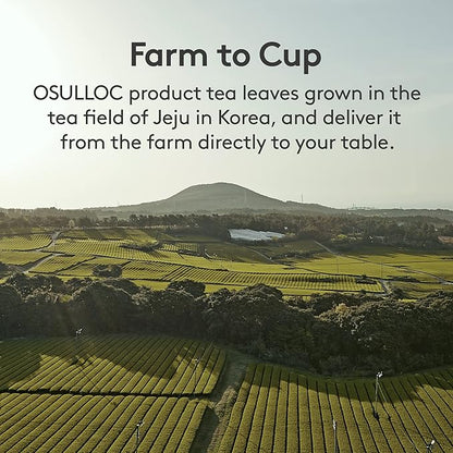 OSULLOC Premium Matcha Powder for lattes, Ceremonial Grade Korean Matcha, Premium Organic (USDA) Pure Leaf Green Tea from Jeju, 1.41 oz, 40g
