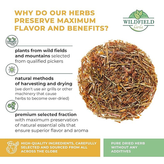 4 oz. St Johns Wort Herb Herbal Tea (Hypericum) - 113g Hierba De San Juan Herb Tea
